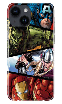 Avengers Superhero Mobile Back Case for iPhone 14  (Design - 124)