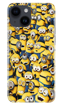 Minions Mobile Back Case for iPhone 14  (Design - 126)