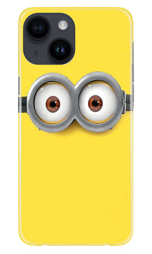 Minions Mobile Back Case for iPhone 14  (Design - 128)