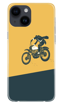 Bike Lovers Mobile Back Case for iPhone 14 (Design - 225)