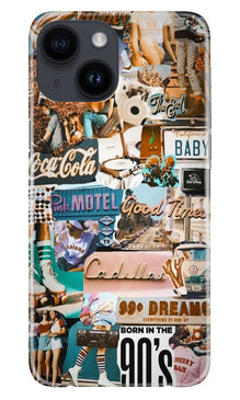 Vintage Design Mobile Back Case for iPhone 14 (Design - 253)