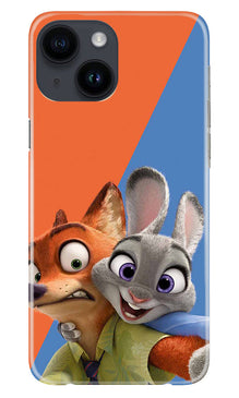 Cartoon Mobile Back Case for iPhone 14 (Design - 306)