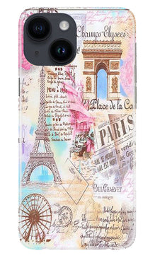 Paris Eiftel Tower Mobile Back Case for iPhone 14 (Design - 54)