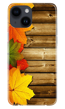 Wooden look3 Mobile Back Case for iPhone 14 (Design - 61)