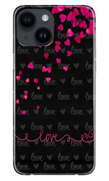 Love in Air Mobile Back Case for iPhone 14 (Design - 89)
