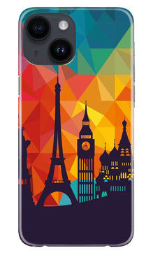 Eiffel Tower2 Mobile Back Case for iPhone 14 (Design - 91)