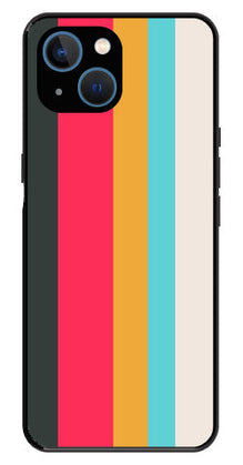 Muted Rainbow Metal Mobile Case for iPhone 13