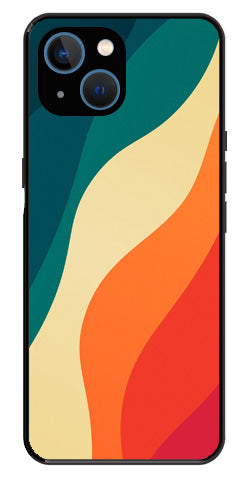 Muted Rainbow Metal Mobile Case for iPhone 13