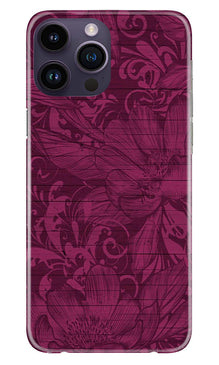 Purple Backround Mobile Back Case for iPhone 14 Pro (Design - 22)