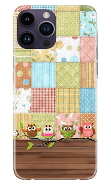 Owls Mobile Back Case for iPhone 14 Pro Max (Design - 171)