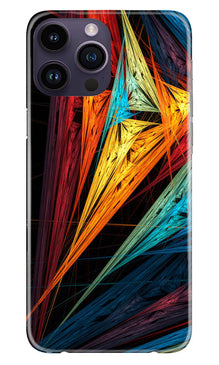 Modern Art Mobile Back Case for iPhone 14 Pro Max (Design - 198)