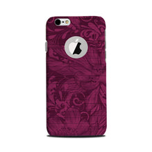 Purple Backround Mobile Back Case for iPhone 6 / 6s logo cut  (Design - 22)