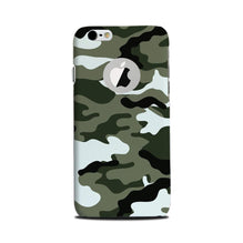 Army Camouflage Mobile Back Case for iPhone 6 / 6s logo cut   (Design - 108)