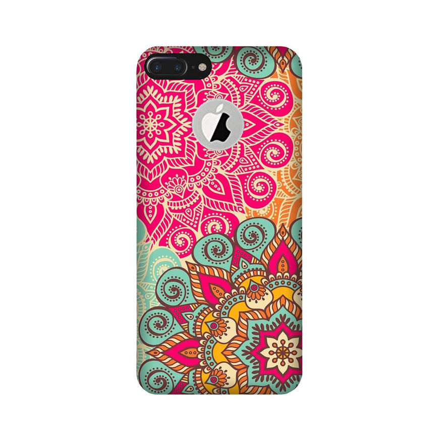 Rangoli art Case for iPhone 7 Plus logo cut