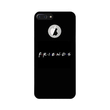 Friends Mobile Back Case for iPhone 7 Plus logo cut  (Design - 143)