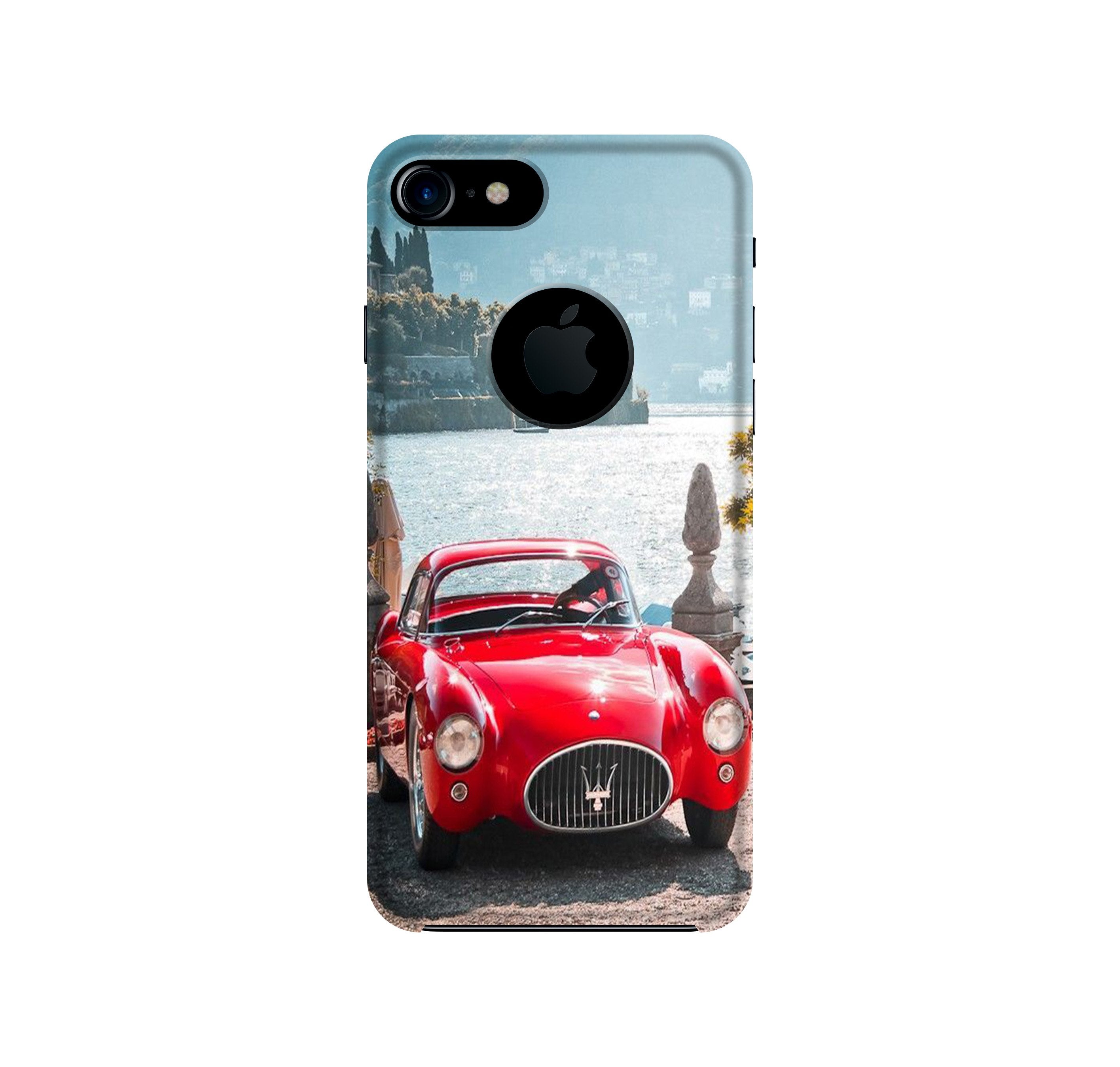 Vintage Car Case for iPhone 7 logo cut