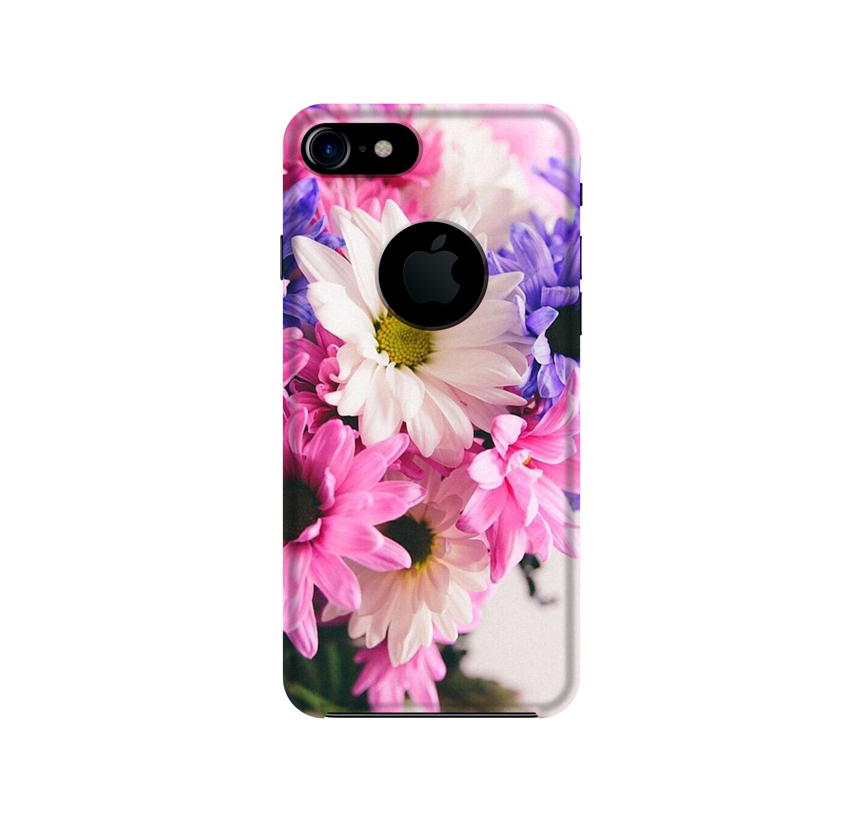 Coloful Daisy Case for iPhone 7 logo cut