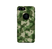 Army Camouflage Mobile Back Case for iPhone 7 logo cut  (Design - 106)