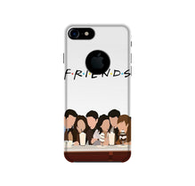 Friends Mobile Back Case for iPhone 7 logo cut (Design - 200)