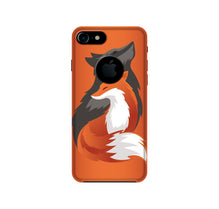 Wolf  Mobile Back Case for iPhone 7 logo cut (Design - 224)