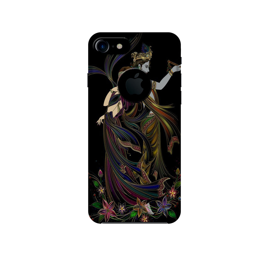 Radha Krishna Case for iPhone 7 logo cut (Design No. 290)