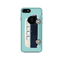 Travel Bus Mobile Back Case for iPhone 7 Logo Cut (Design - 379)