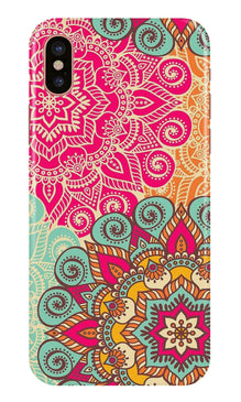 Rangoli art2 Mobile Back Case for iPhone X (Design - 29)