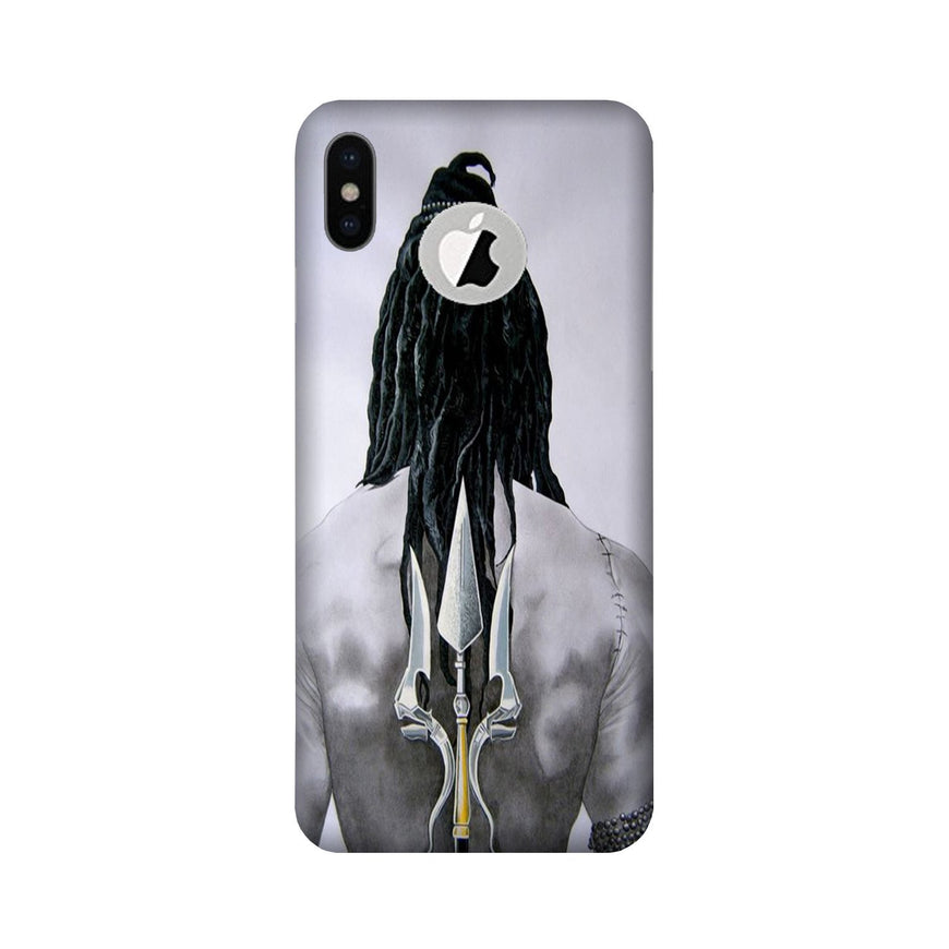 Lord Shiva Case for iPhone X logo cut  (Design - 135)