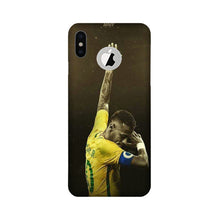 Neymar Jr Mobile Back Case for iPhone X logo cut  (Design - 168)