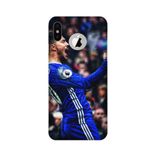 Hazard Mobile Back Case for iPhone X logo cut  (Design - 169)