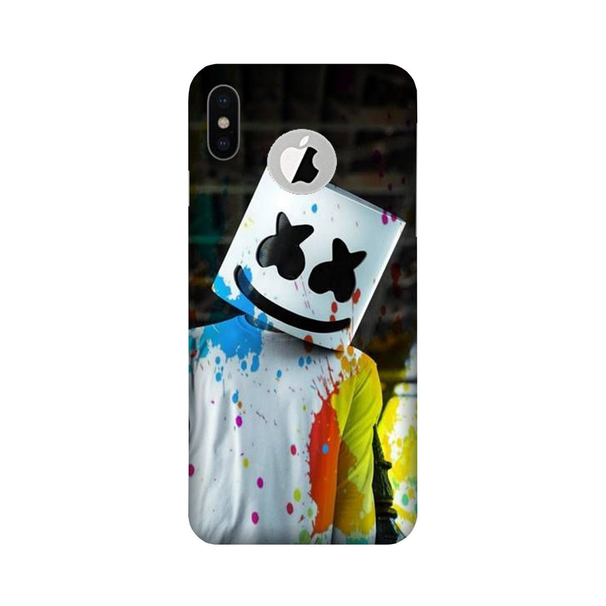 Marsh Mellow Case for iPhone X logo cut (Design No. 220)