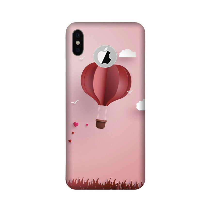 Parachute Case for iPhone X logo cut (Design No. 286)