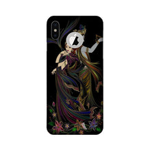 Radha Krishna Mobile Back Case for iPhone X logo cut (Design - 290)