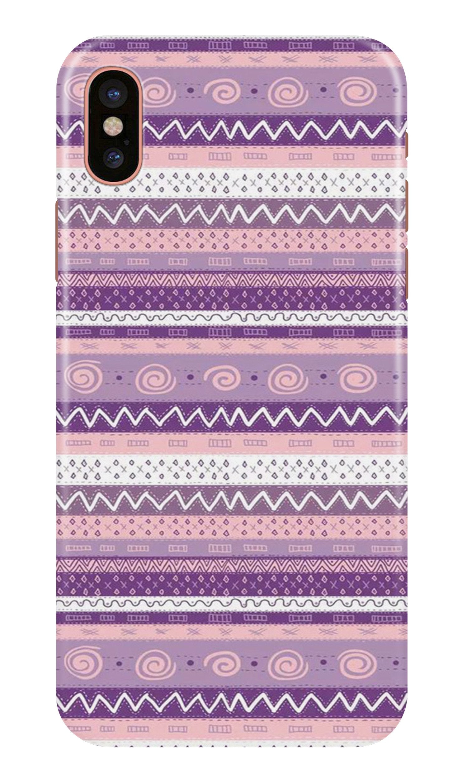 Zigzag line pattern3 Case for iPhone Xr