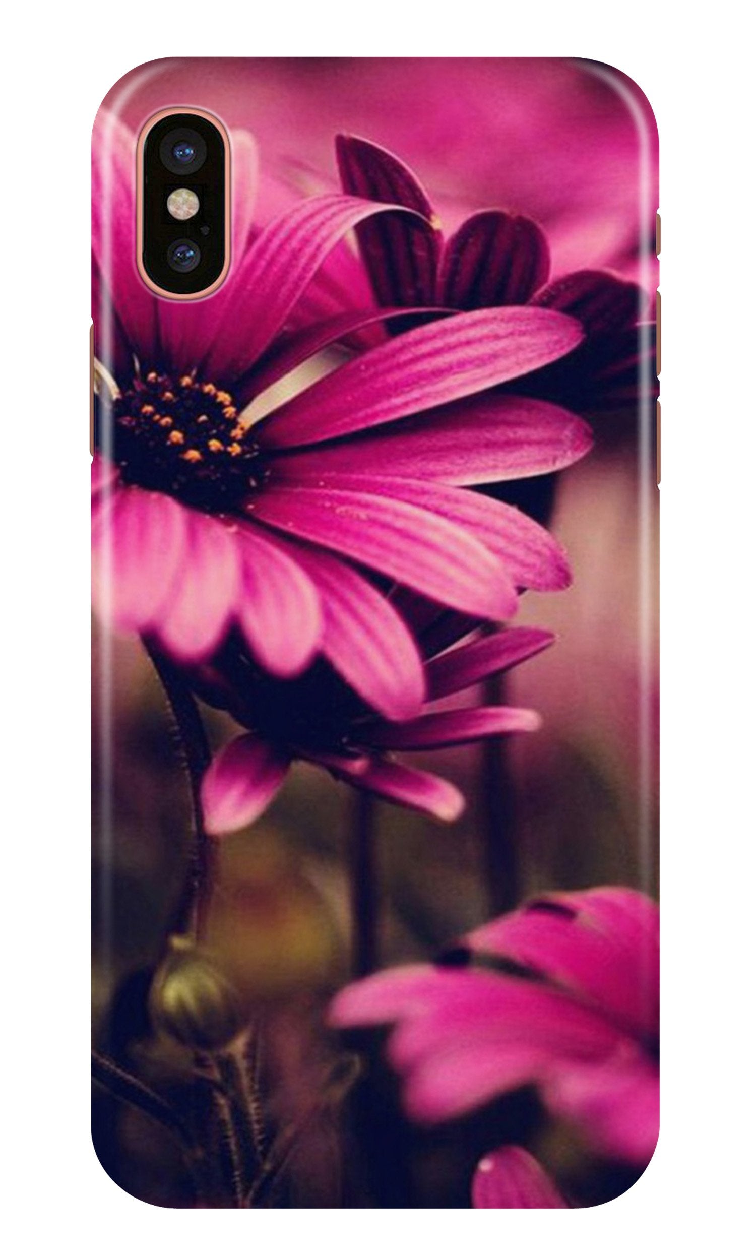 Purple Daisy Case for iPhone Xr