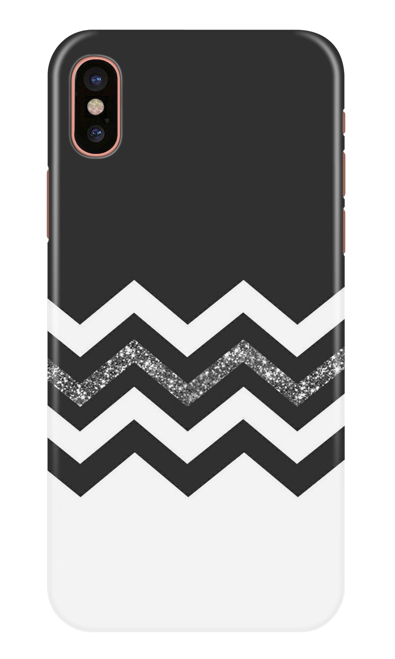 Black white Pattern2Case for iPhone Xr