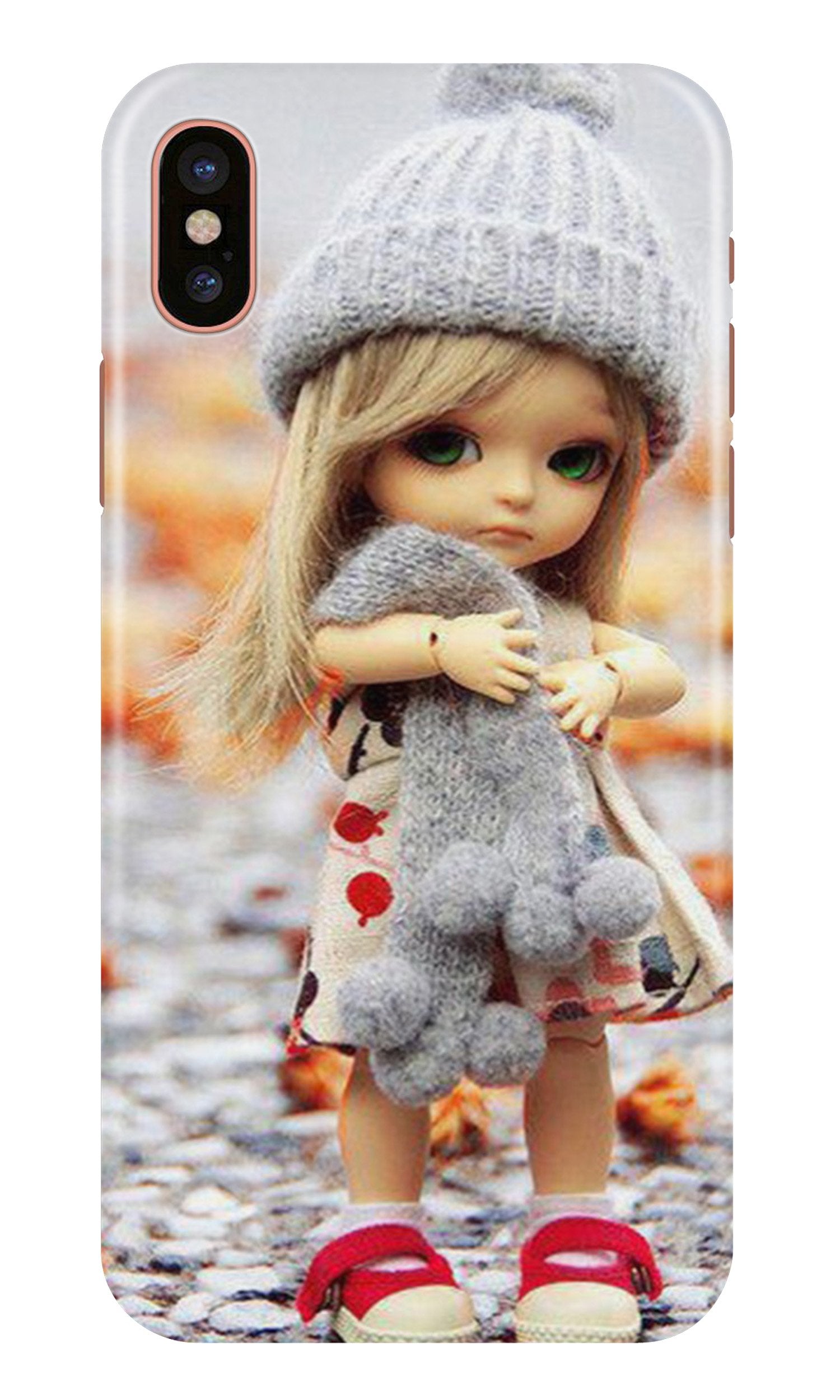 Cute Doll Case for iPhone Xr