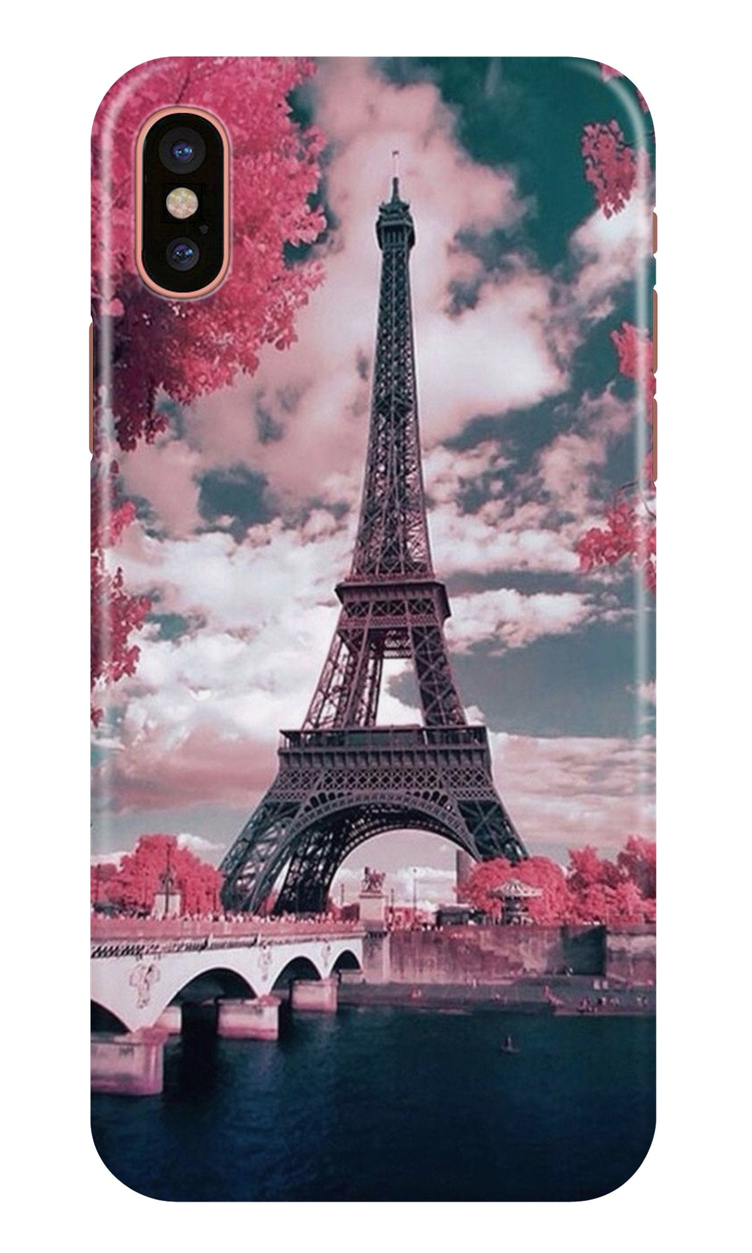 Eiffel Tower Mobile Back Case for iPhone Xr Design 101