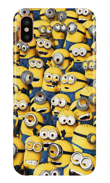 Minions Mobile Back Case for iPhone Xr  (Design - 126)