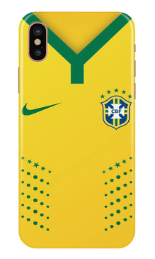 Brazil Mobile Back Case for iPhone Xr  (Design - 176)