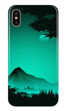 Moon Mountain Mobile Back Case for iPhone Xr (Design - 204)