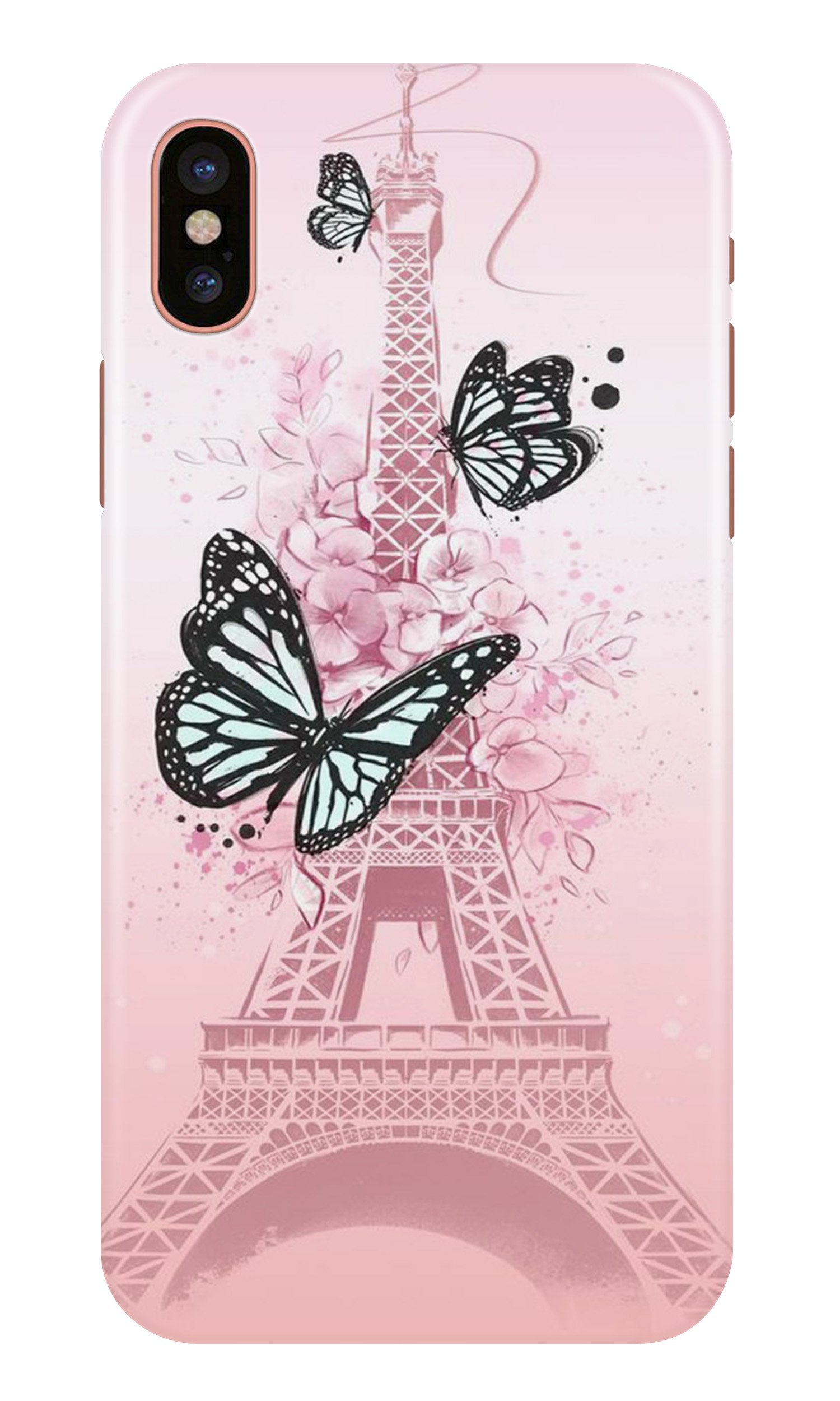 Eiffel Tower Mobile Back Case for iPhone Xr Design 211