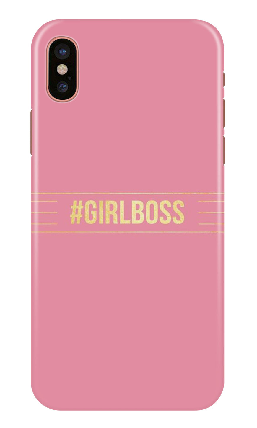 Girl Boss Pink Case for iPhone Xr (Design No. 263)