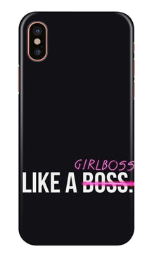 Like a Girl Boss Mobile Back Case for iPhone Xr (Design - 265)