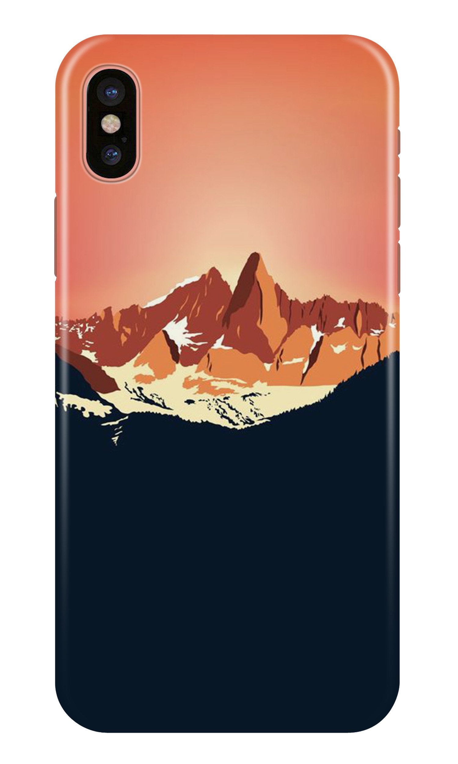 Mountains Case for iPhone Xs Max (Design No. 227)