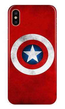 Captain America Mobile Back Case for iPhone Xs Max (Design - 249)