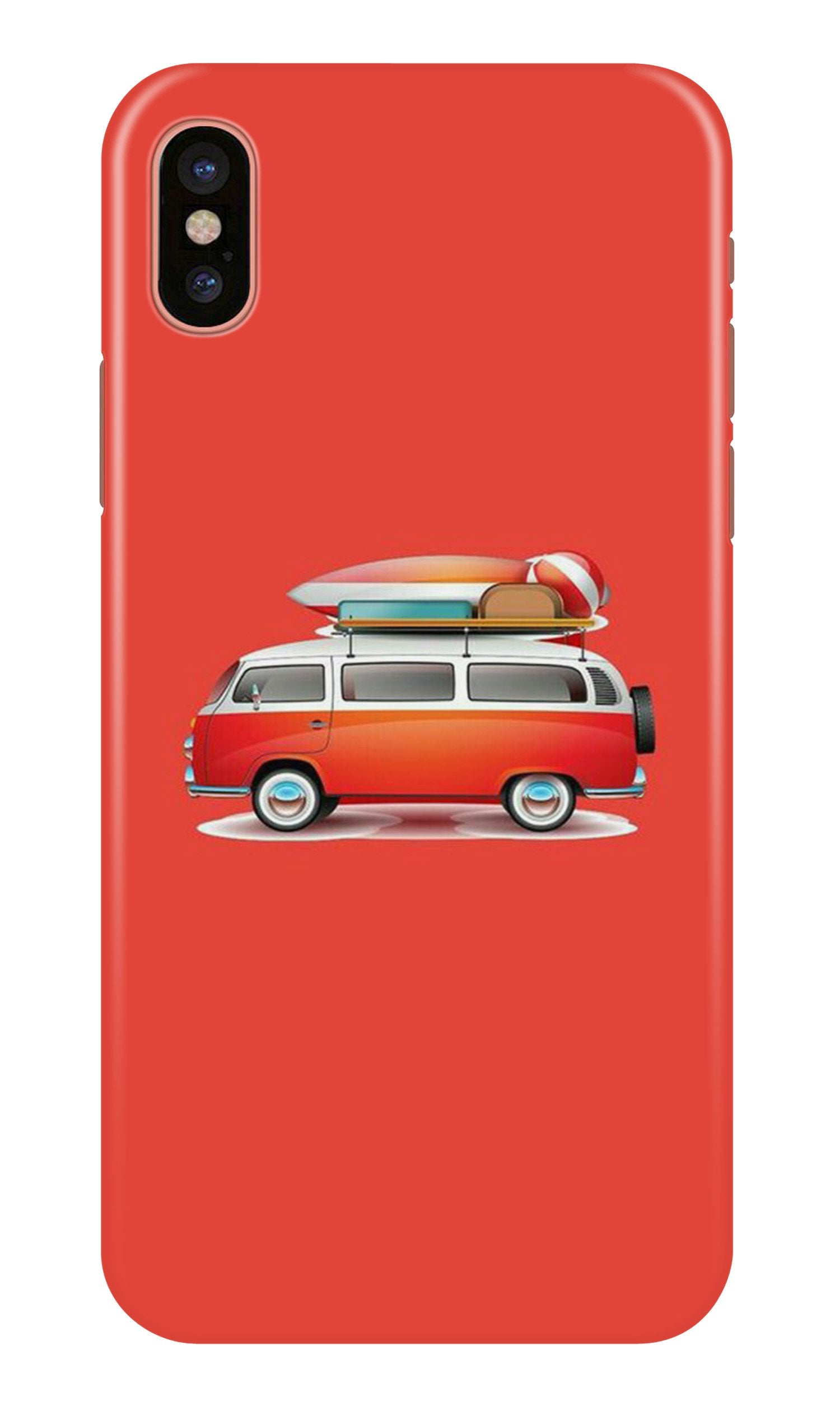 Travel Bus Case for iPhone Xs Max (Design No. 258)