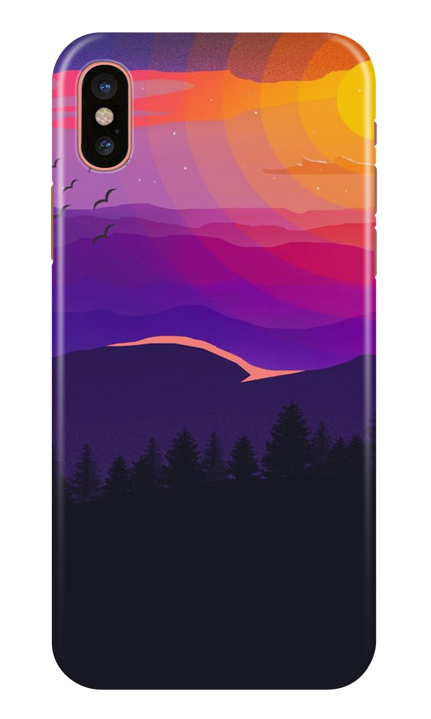 Sun Set Case for iPhone Xs Max (Design No. 279)