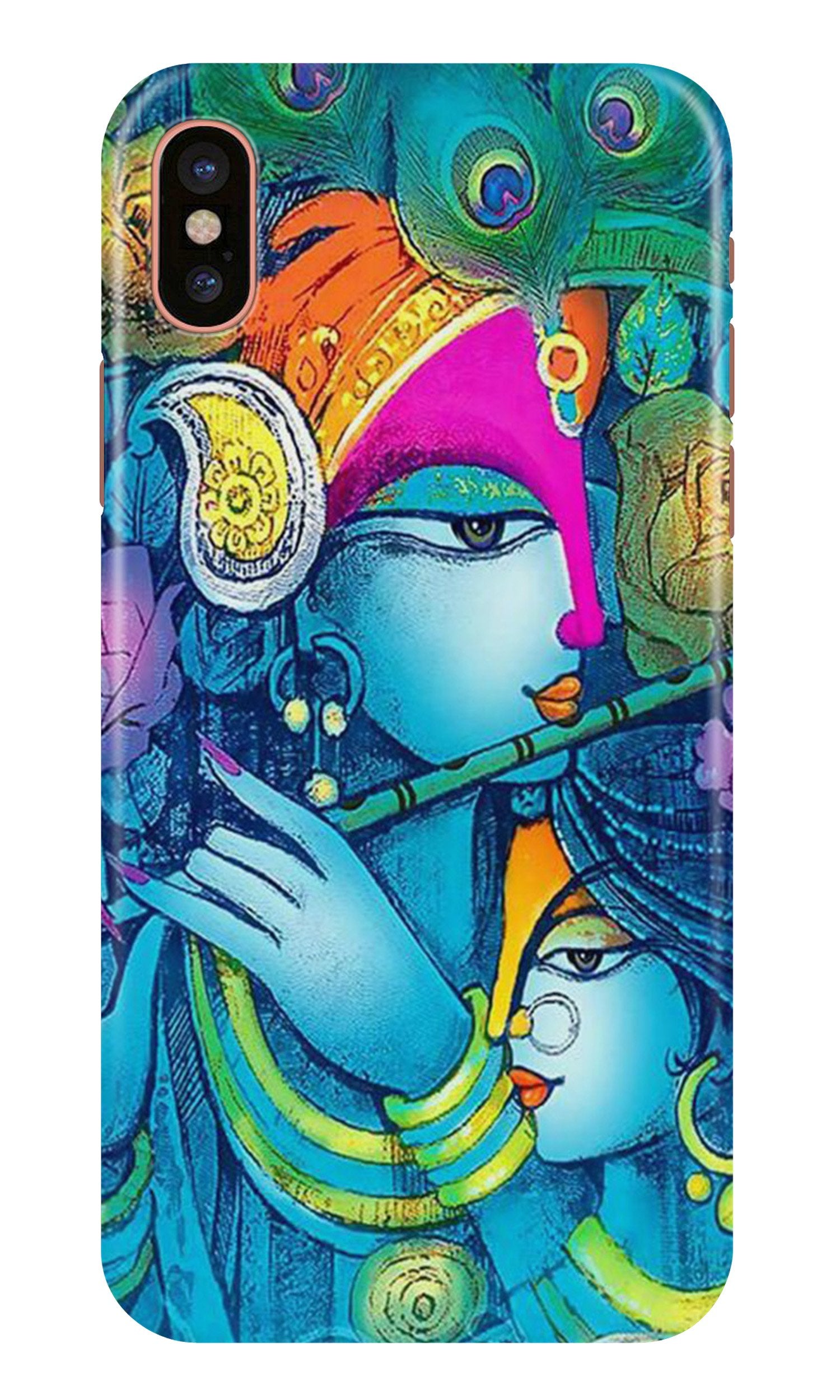 Radha Krishna Case for iPhone Xs Max (Design No. 288)