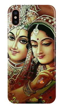 Radha Krishna Mobile Back Case for iPhone Xs Max (Design - 289)